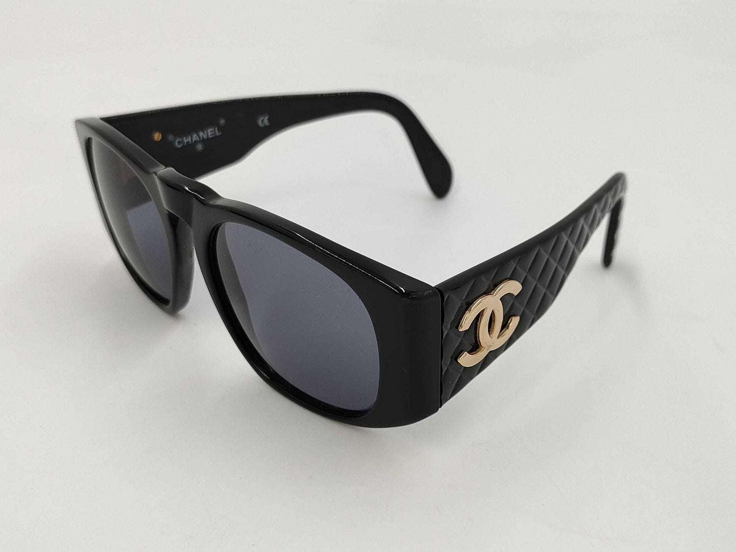 CHANEL Matelasse Sunglasses with Box Sunglasses/Eyewear