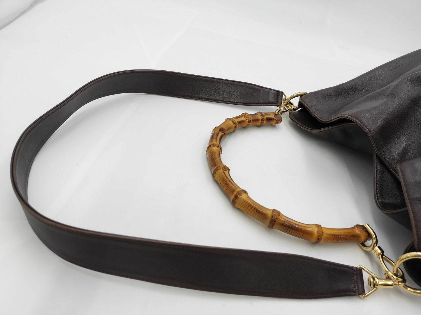 GUCCI Bamboo 2-way Shoulder Bag 001.2123.1577