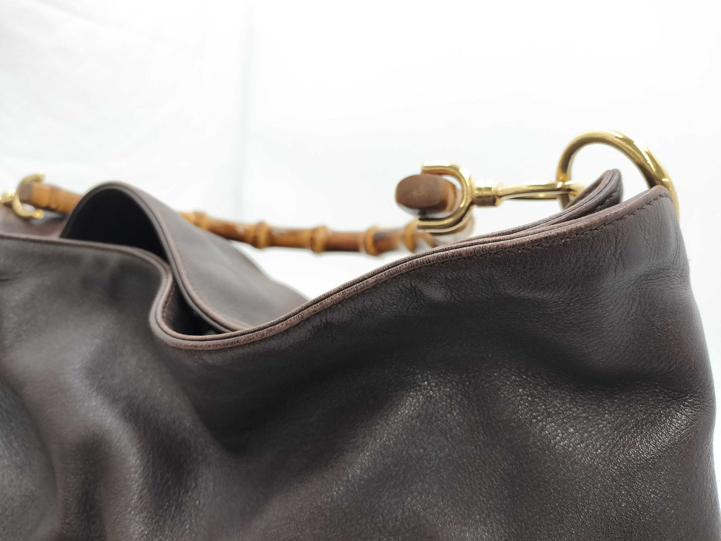 GUCCI Bamboo 2-way Shoulder Bag 001.2123.1577