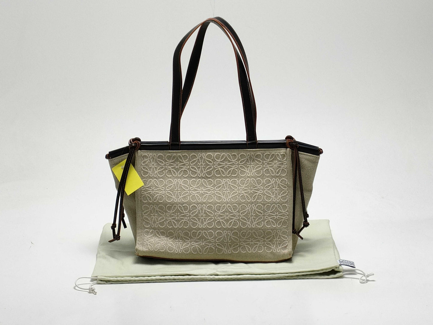 LOEWE Anagram Jacquard Small Cushion Tote Bag