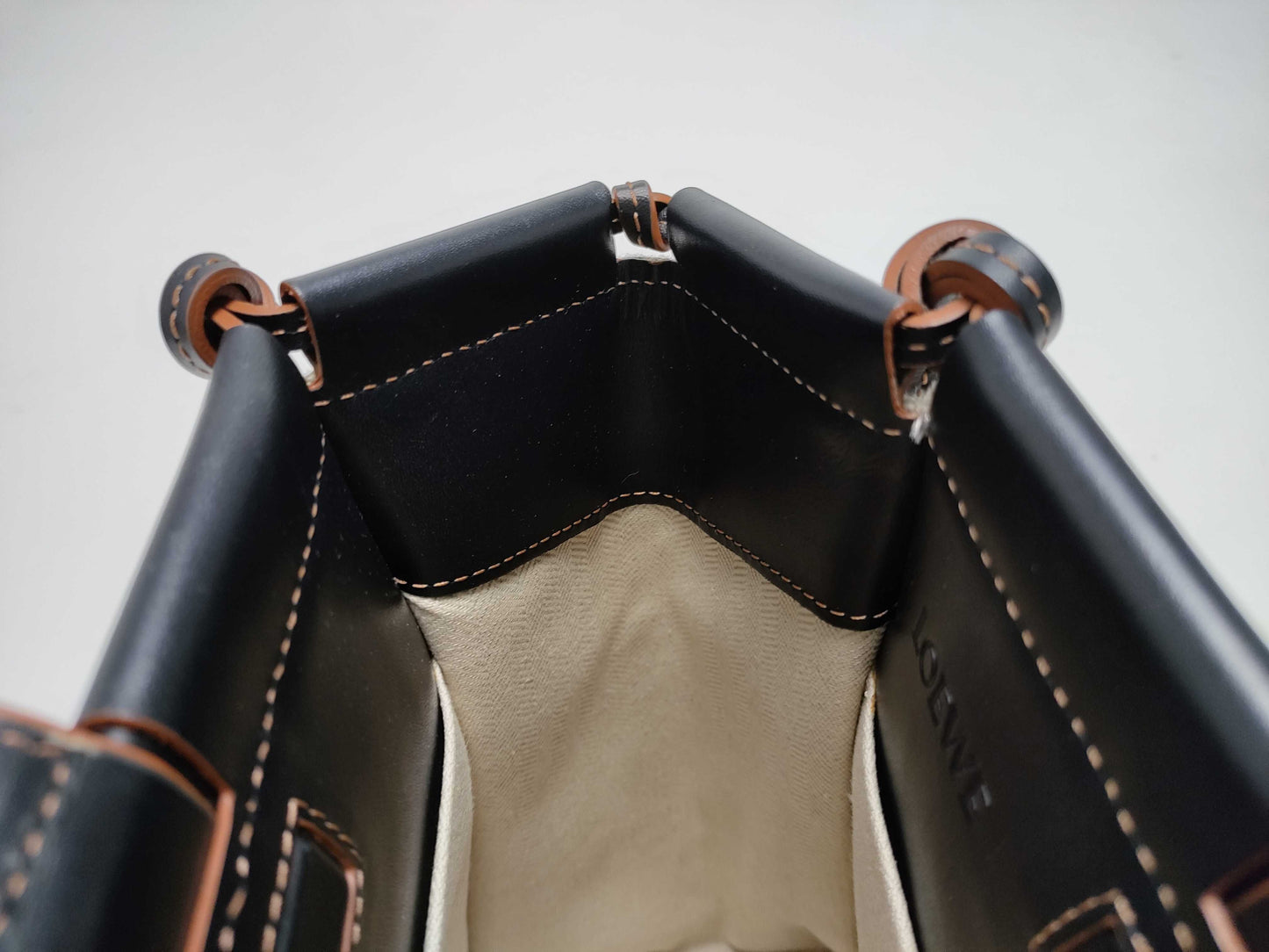 LOEWE Anagram Jacquard Small Cushion Tote Bag