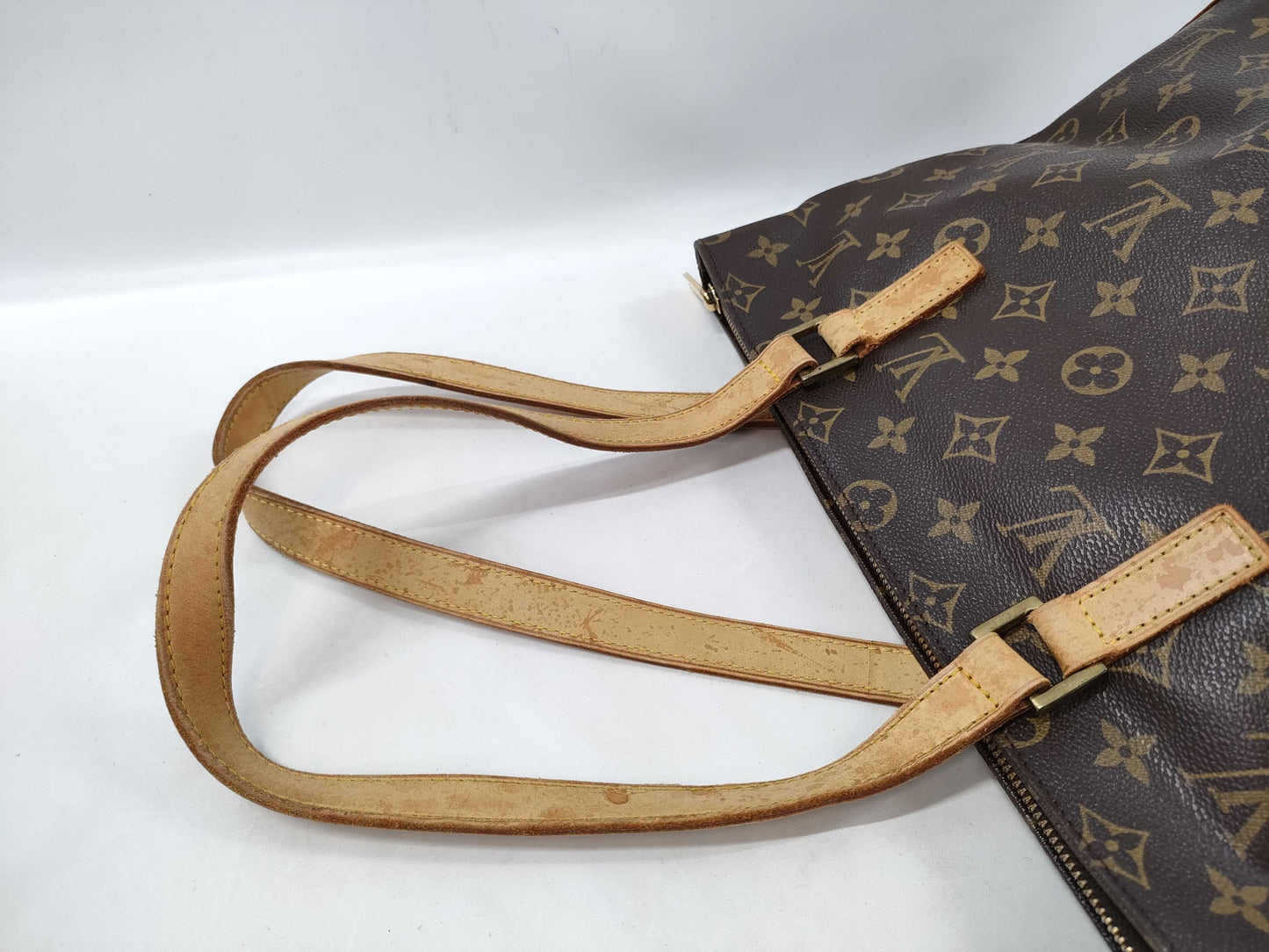 LOUIS VUITTON Monogram Cabas Piano Tote Bag