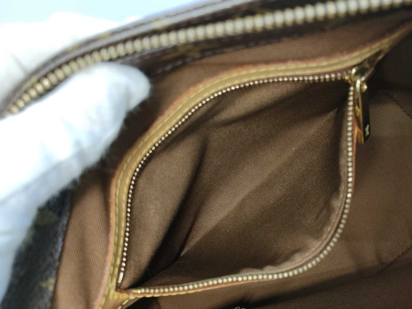 LOUIS VUITTON Monogram Cabas Piano Tote Bag
