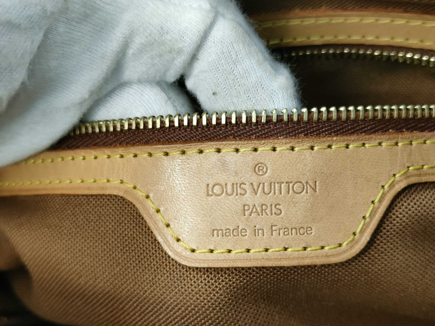LOUIS VUITTON Monogram Cabas Piano Tote Bag