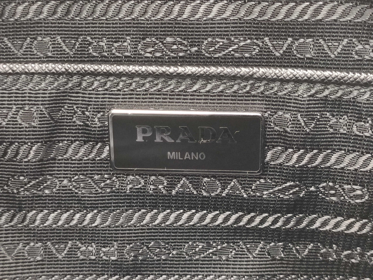 PRADA nylon shoulder bag