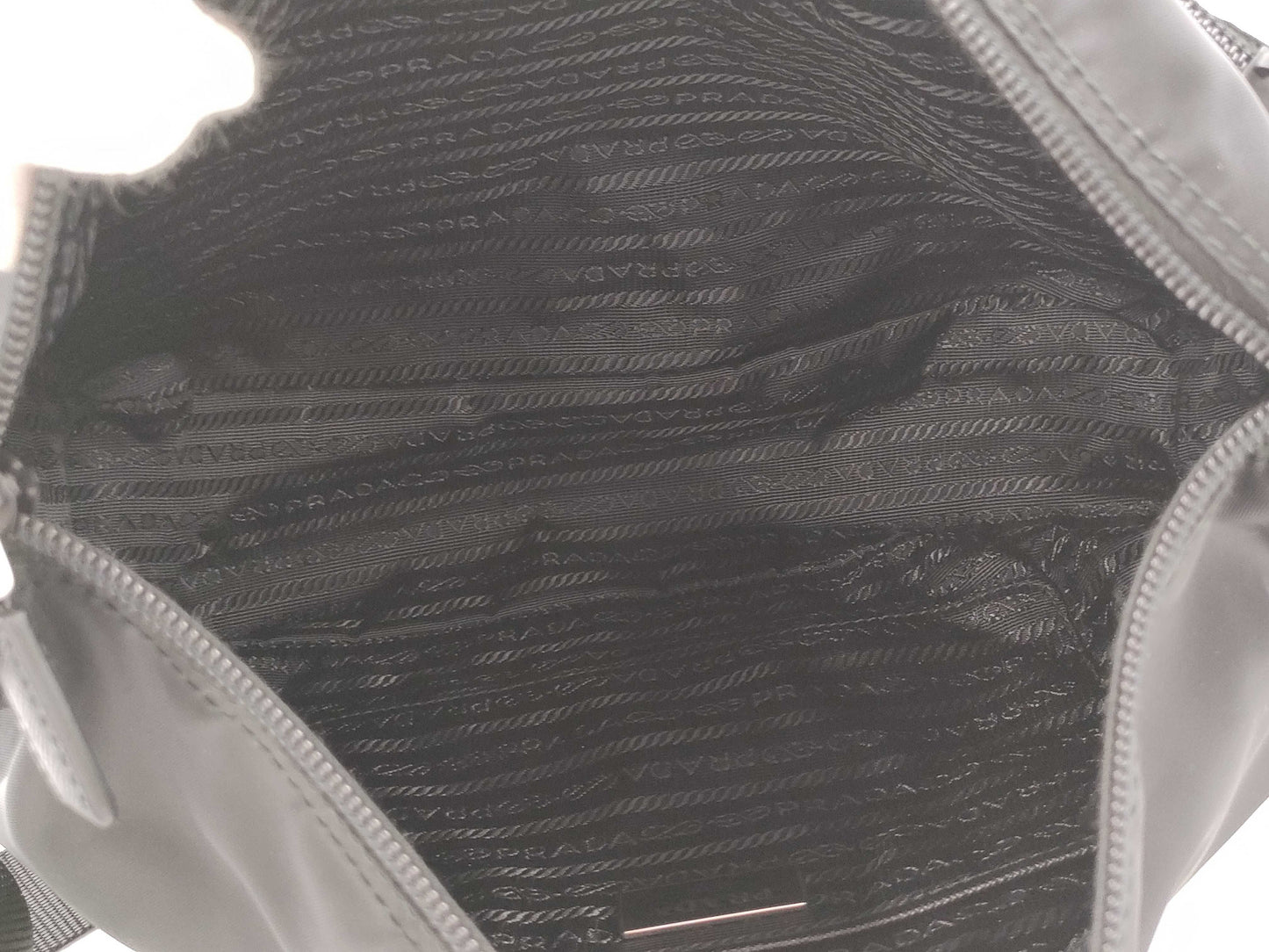 PRADA nylon shoulder bag