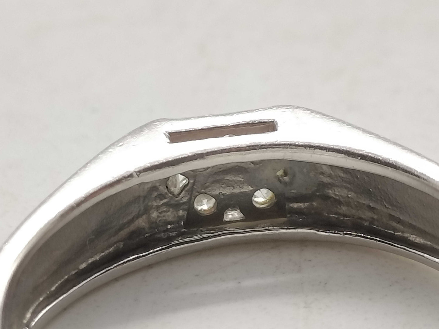 D0.15ct PT900 4.3g Ring