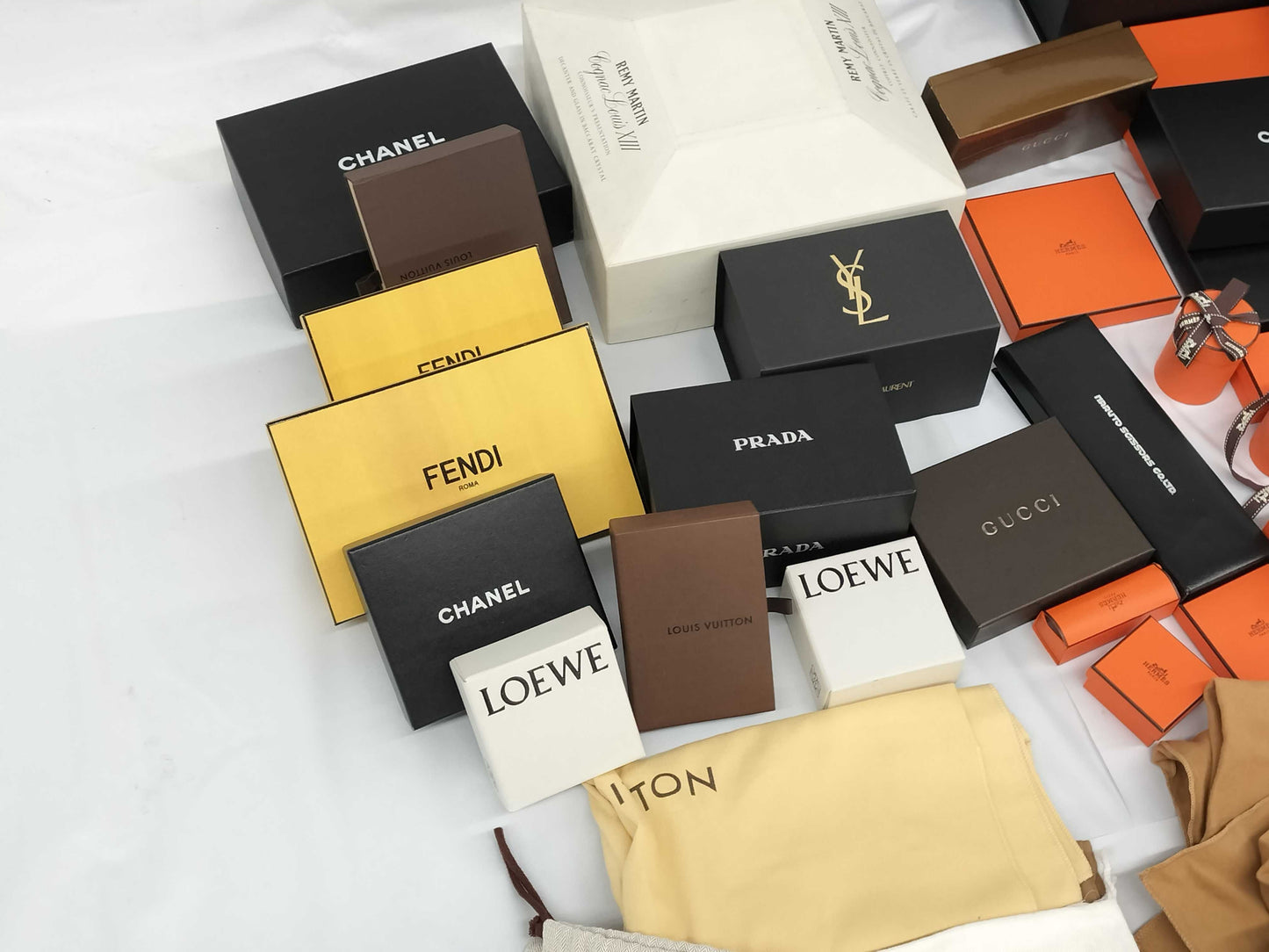 CHANEL Brand Dust Bag/Empty Box Set Brand Empty Box Bundle Brand Empty Box Bundle