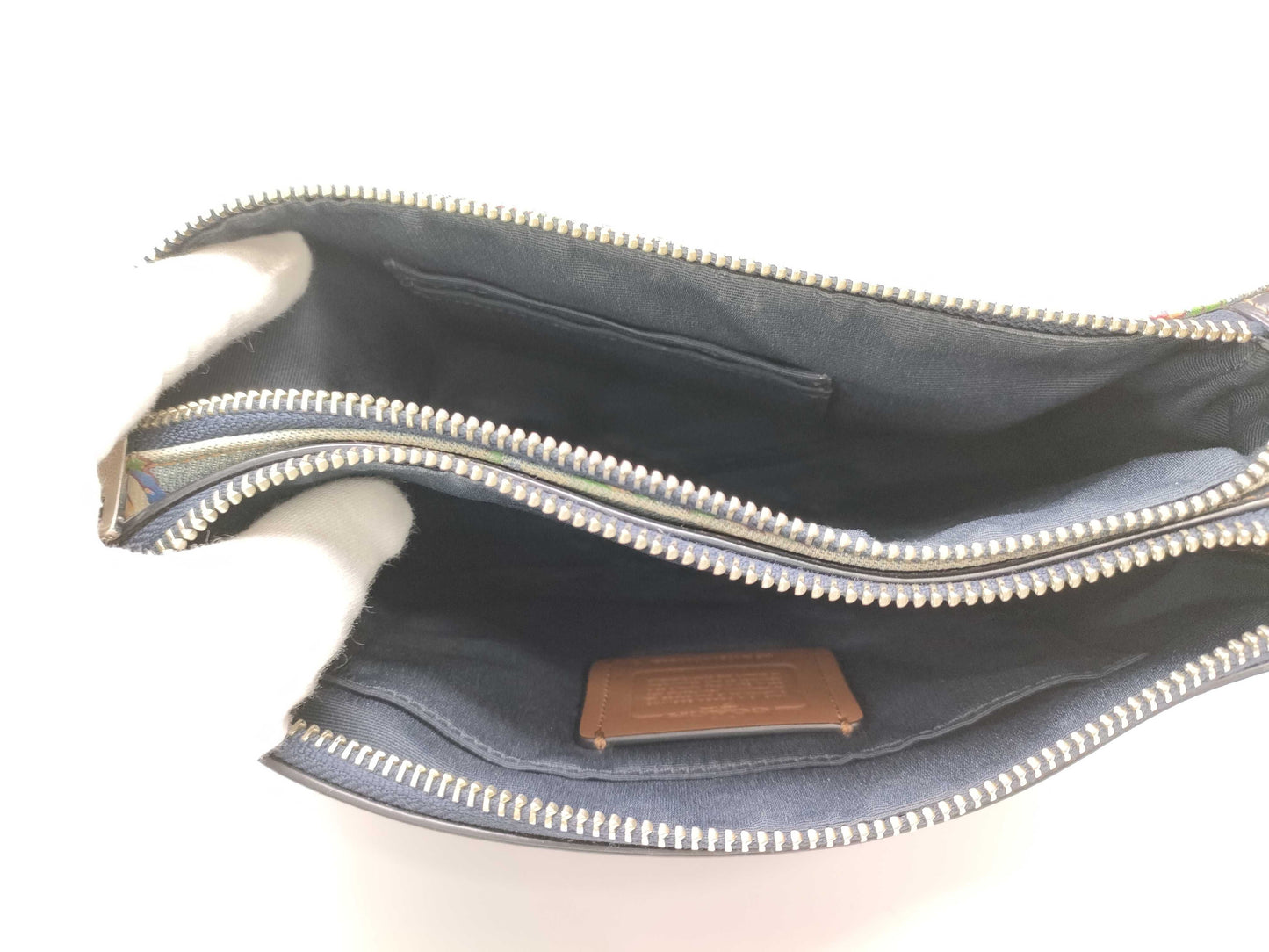 COACH 3-piece denim shoulder bag/FURLA leather tote shoulder bag