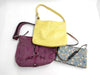 COACH 3-piece denim shoulder bag/FURLA leather tote shoulder bag