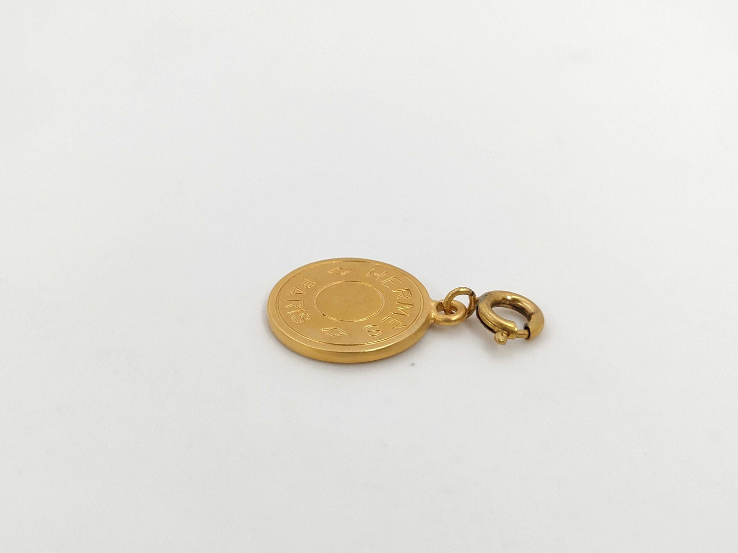 HERMES Serie Top Gold Pendant Top