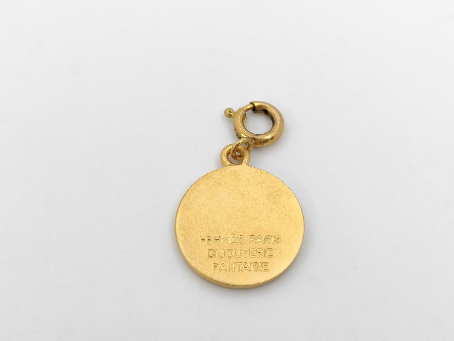 HERMES Serie Top Gold Pendant Top