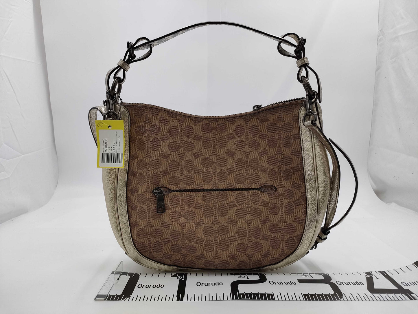COACH Signature Sutton Signature Hobo Shoulder Bag 40616