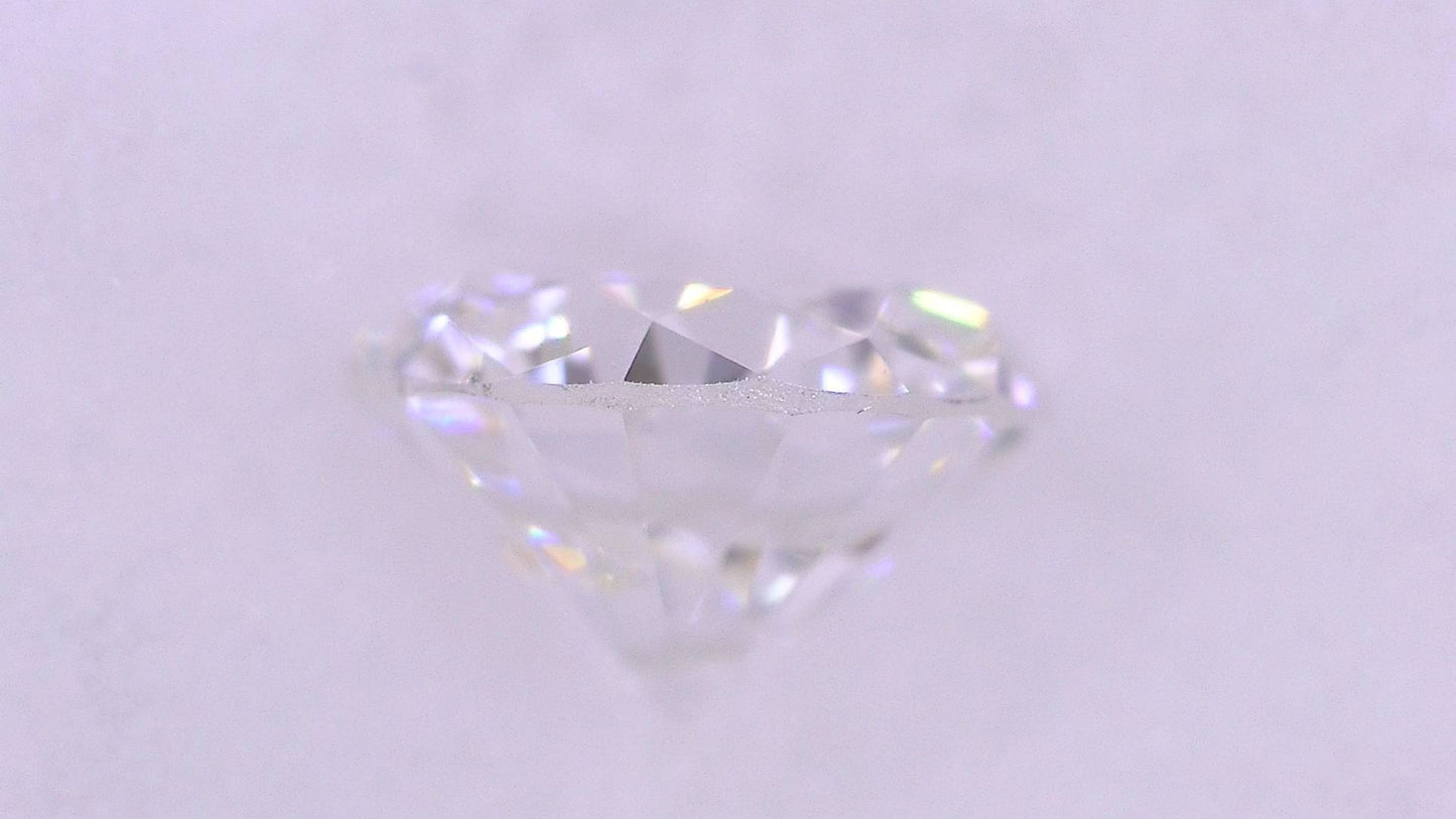 0.281ct F VVS-2 GOOD/VG/FR NONE NATURAL 4.12-4.21X2.61mm Diamond Loose