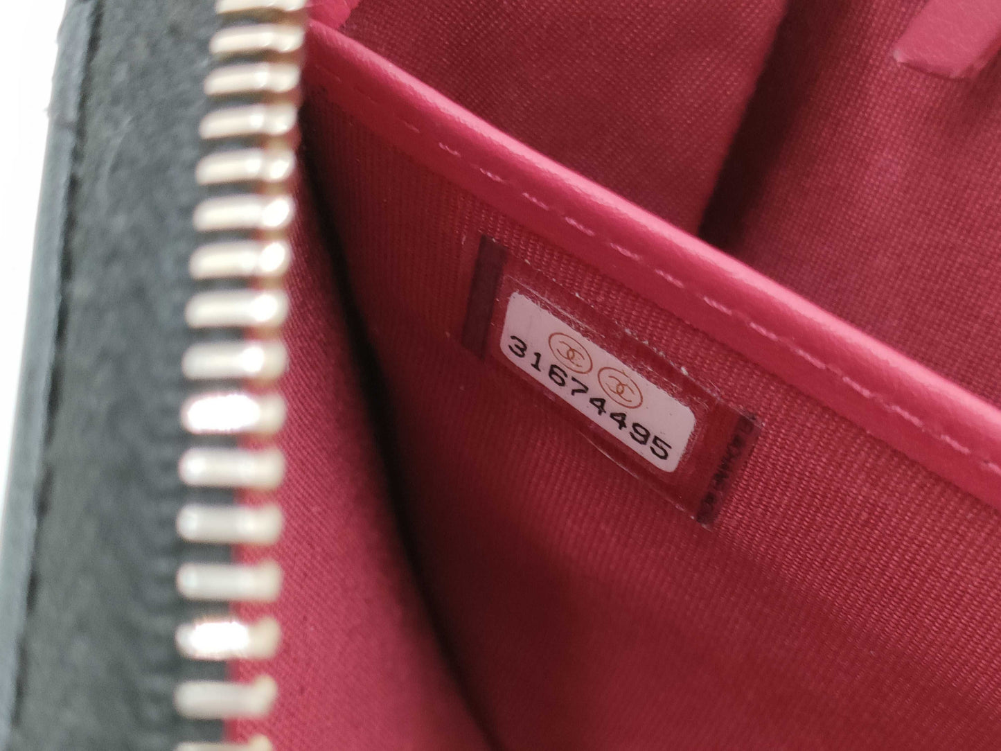 CHANEL Chanel 19 Round Zipper Long Wallet