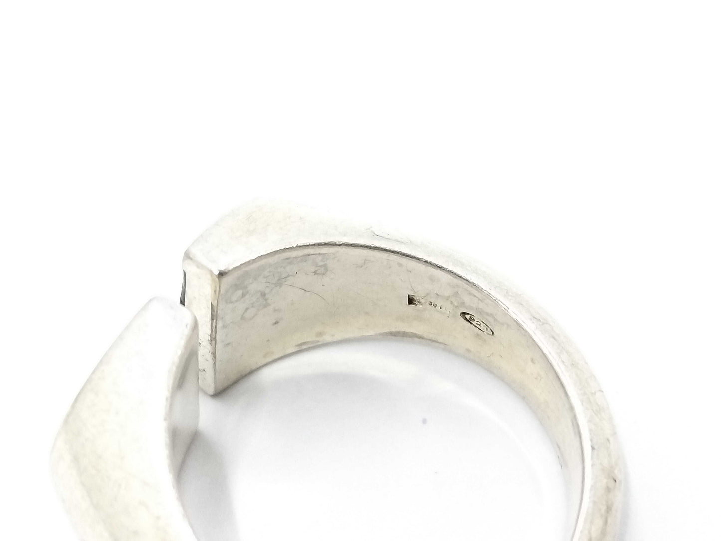 GUCCI Interlocking Signet Double G Ring