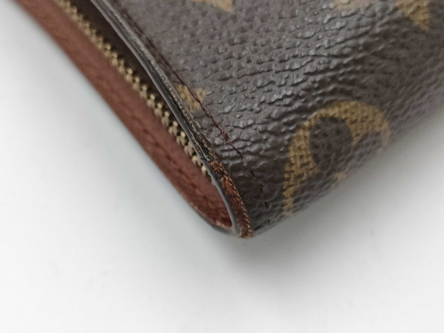 LOUIS VUITTON Monogram M61727 Porte Monne Zip Wallet