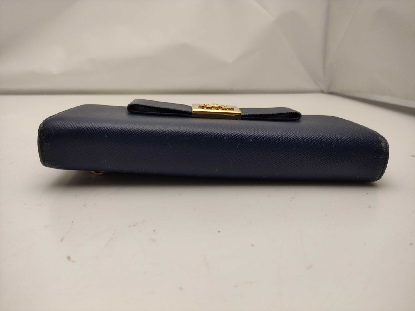 PRADA Saffiano Ribbon Long Wallet