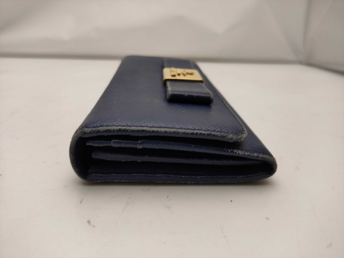 PRADA Saffiano Ribbon Long Wallet