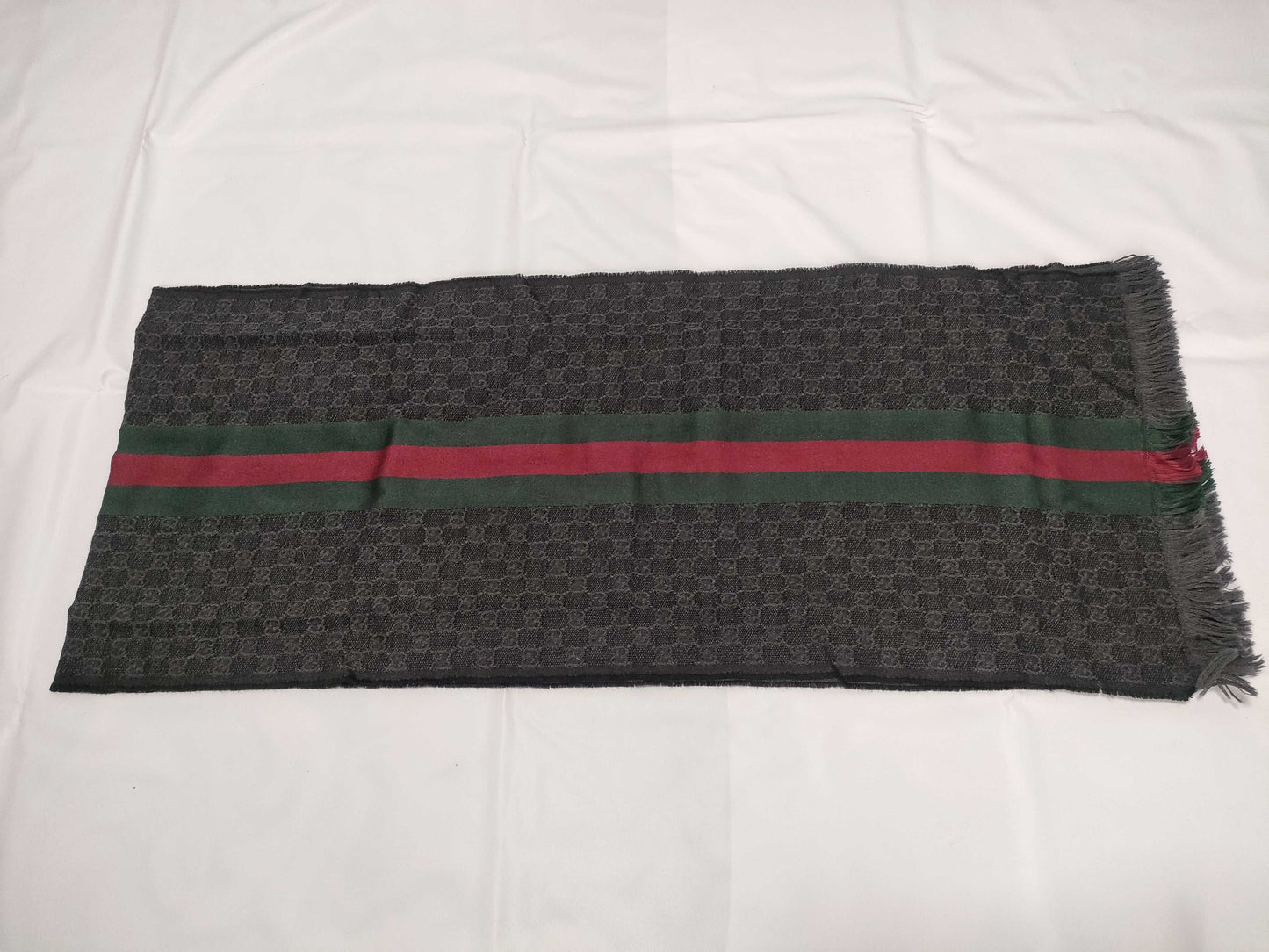 GUCCI GG GG pattern scarf