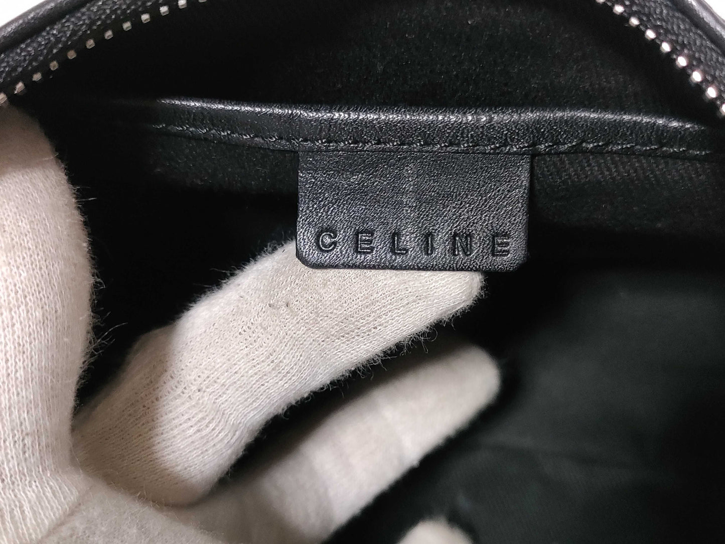 CELINE Crescent Moon One-Shoulder Handbag