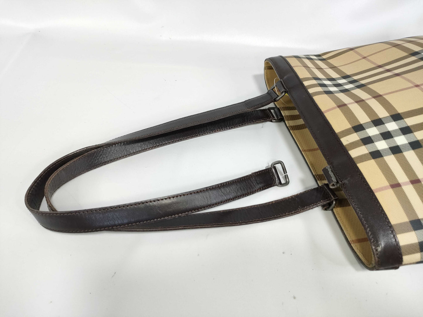 BURBERRY Nova Check Tote Bag