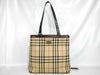 BURBERRY Nova Check Tote Bag