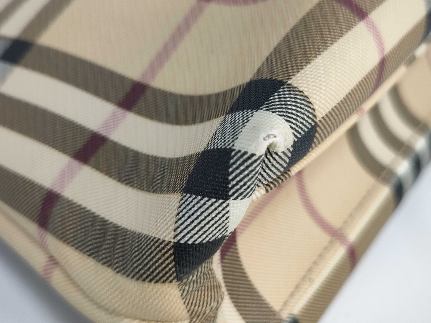 BURBERRY Nova Check Tote Bag