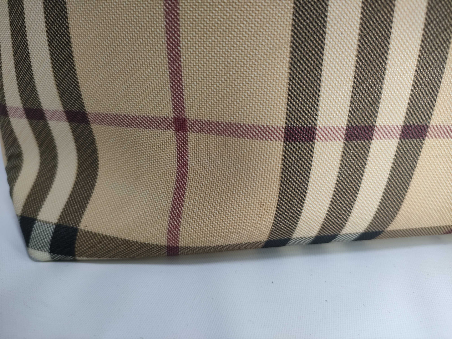 BURBERRY Nova Check Tote Bag