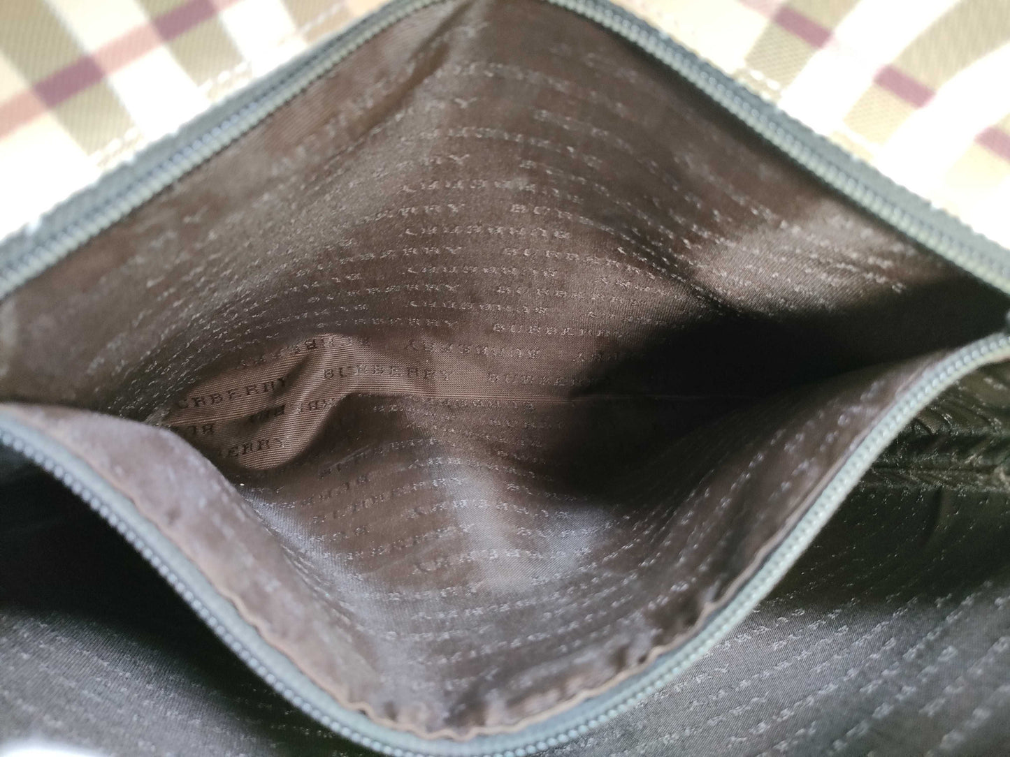 BURBERRY Nova Check Tote Bag
