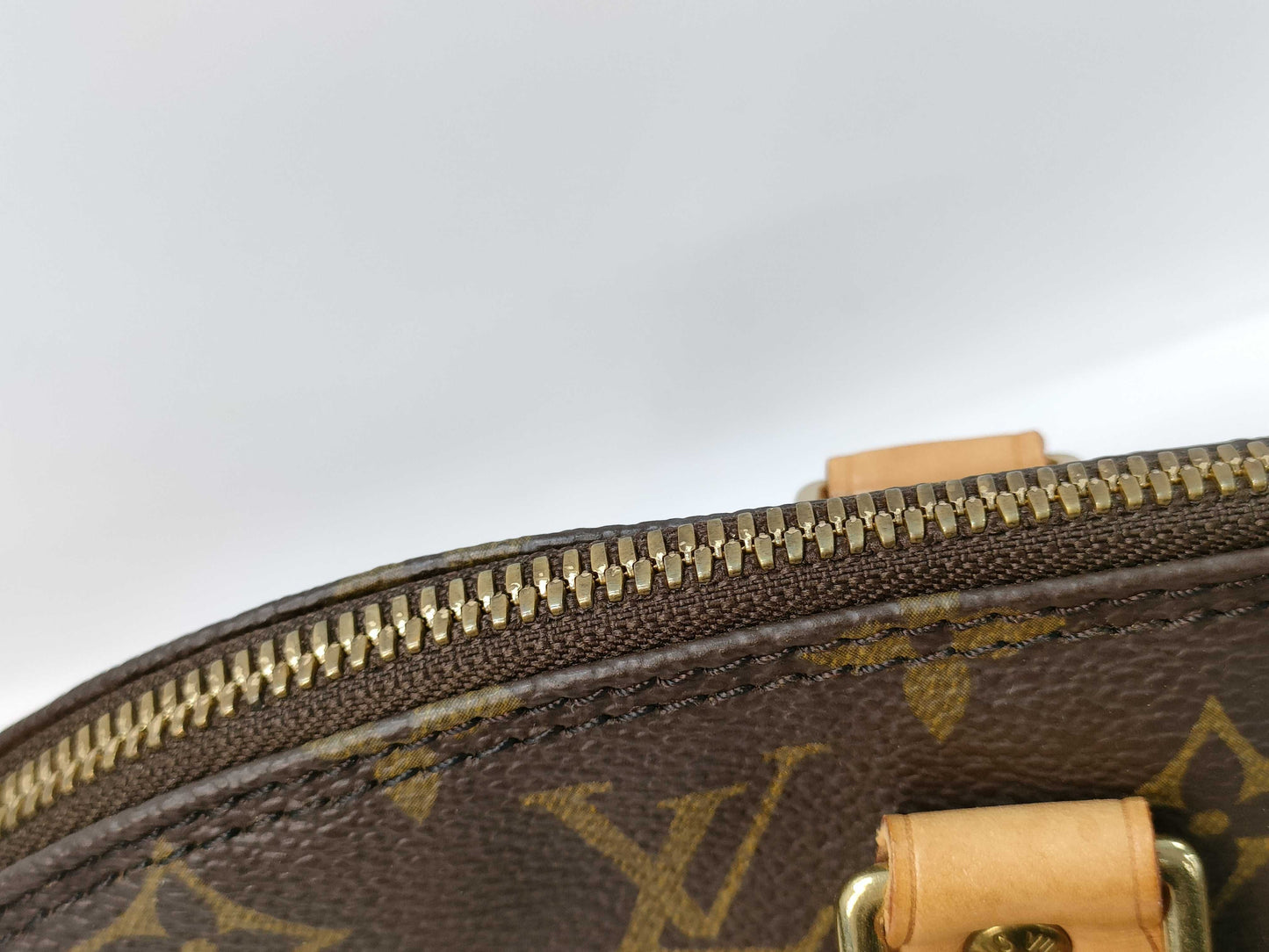 LOUIS VUITTON Monogram M40878 Alma MM Boston Bag