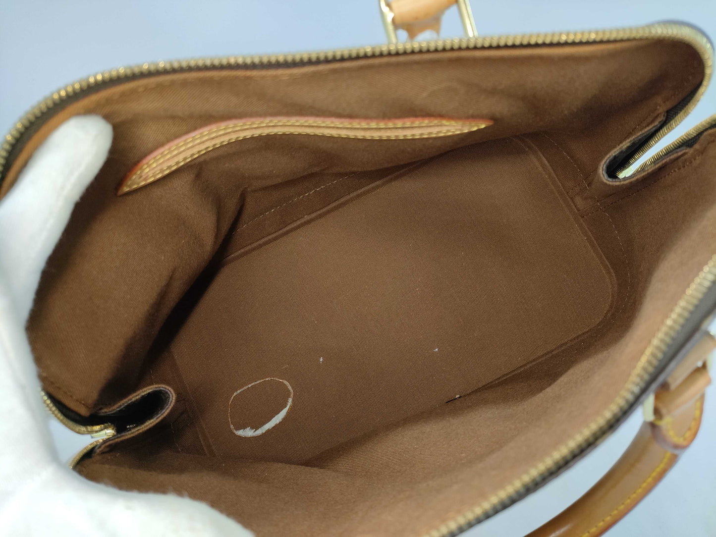 LOUIS VUITTON Monogram M40878 Alma MM Boston Bag