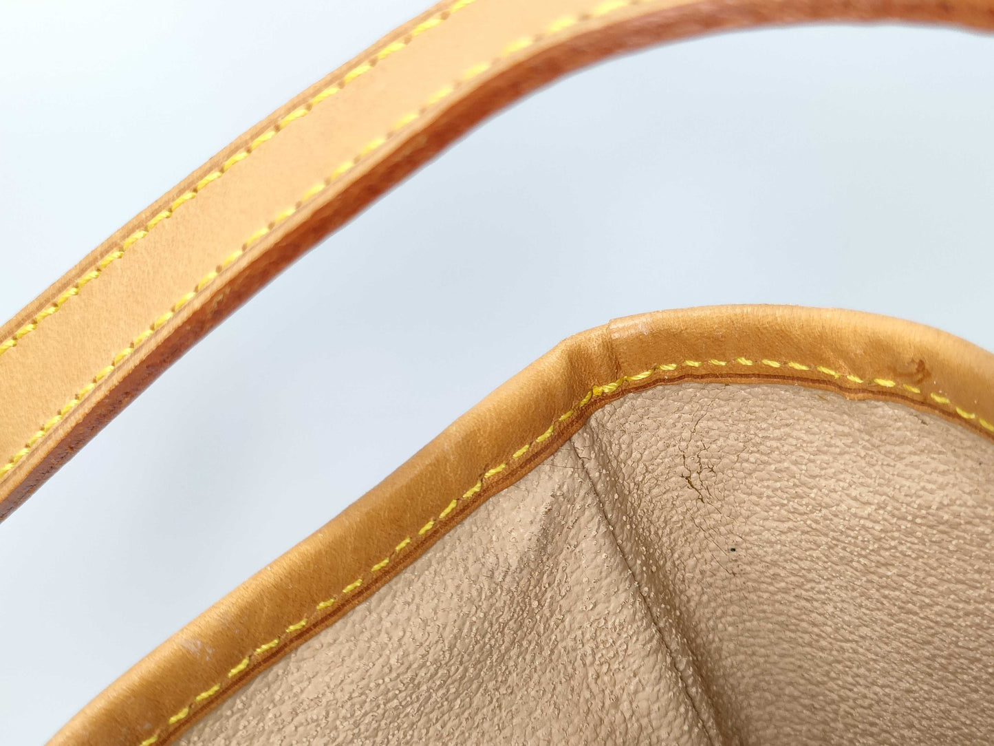 LOUIS VUITTON Monogram Bucket GM Tote Bag with Pouch