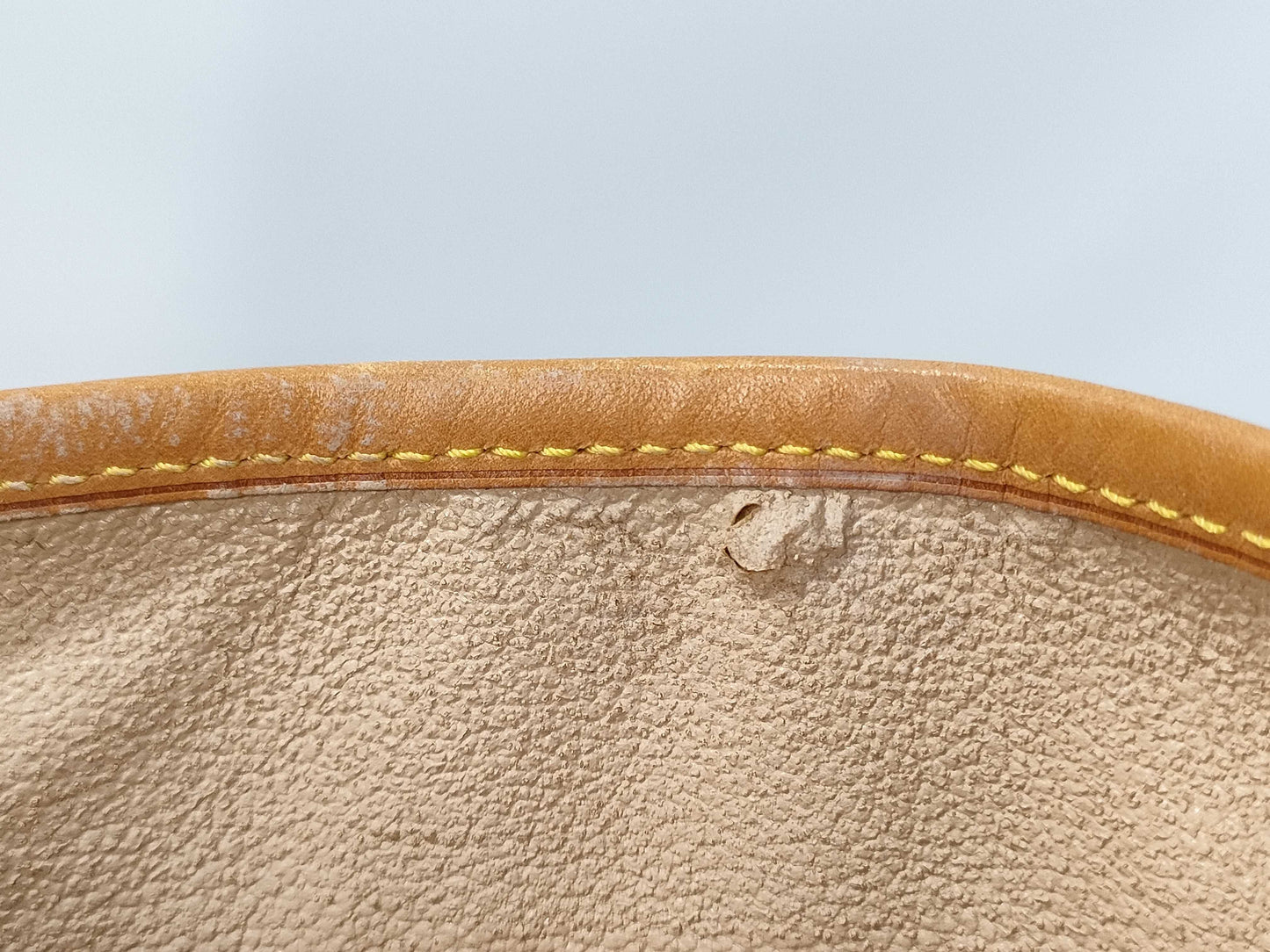 LOUIS VUITTON Monogram Bucket GM Tote Bag with Pouch