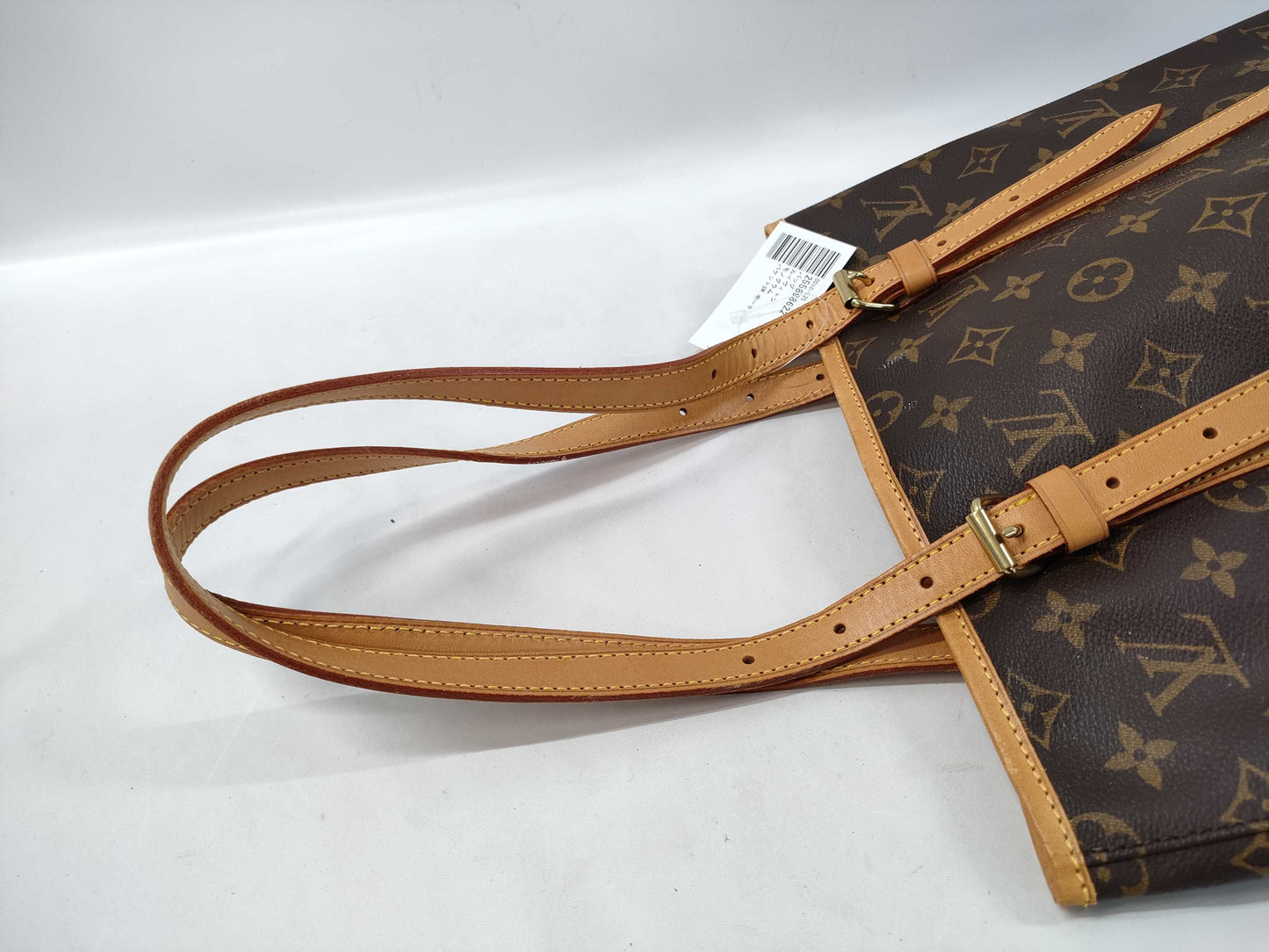 LOUIS VUITTON Monogram Bucket GM Tote Bag with Pouch