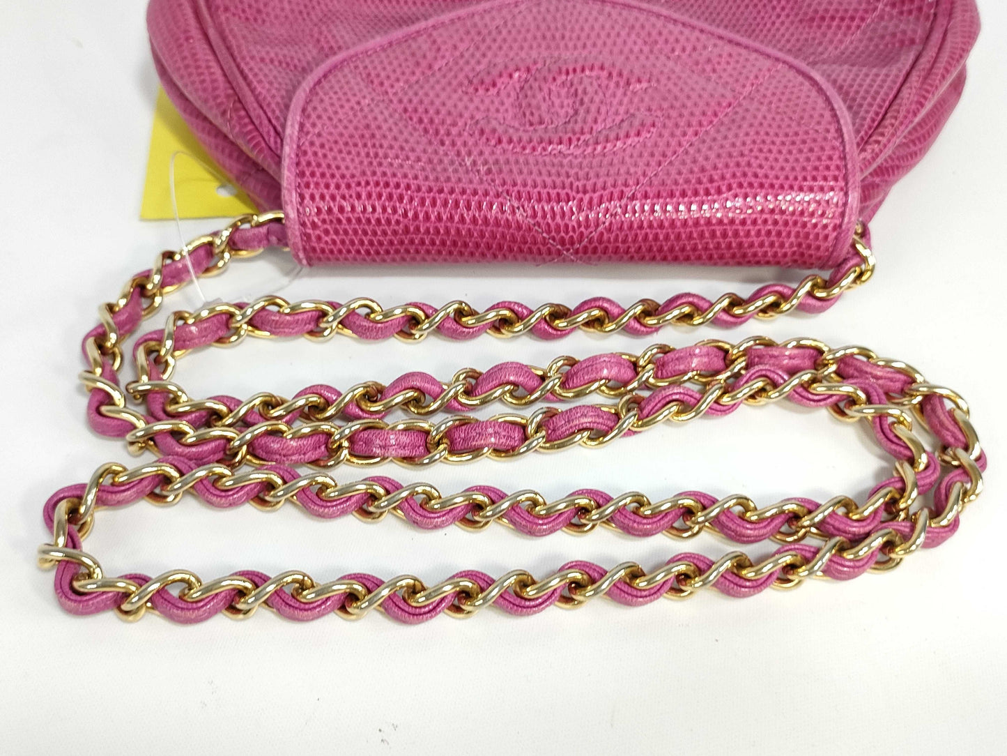 CHANEL Coco Mark No. 1 Lizard Chain Bag Shoulder Bag