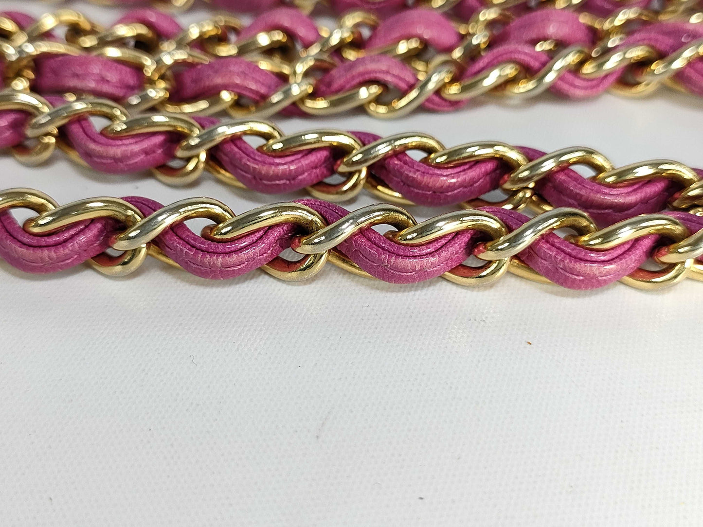 CHANEL Coco Mark No. 1 Lizard Chain Bag Shoulder Bag
