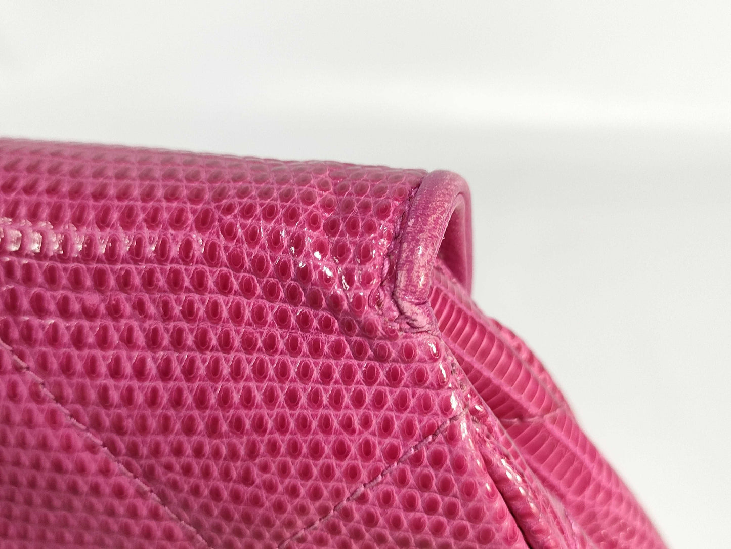 CHANEL Coco Mark No. 1 Lizard Chain Bag Shoulder Bag
