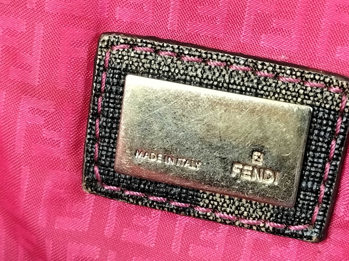 FENDI Zucca pattern PVC tote bag