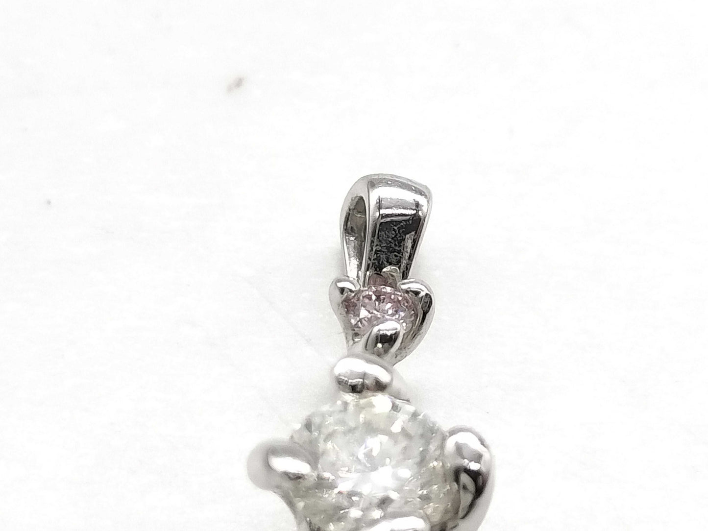 D 0.206ct FD 0.01ct PT900 0.7g Pendant top