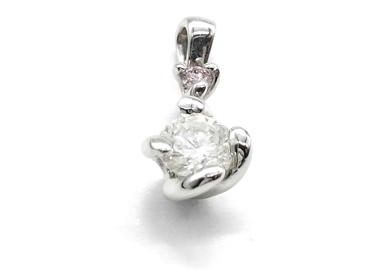 D 0.206ct FD 0.01ct PT900 0.7g Pendant top