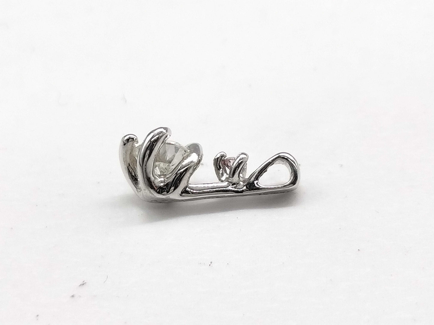 D 0.206ct FD 0.01ct PT900 0.7g Pendant top