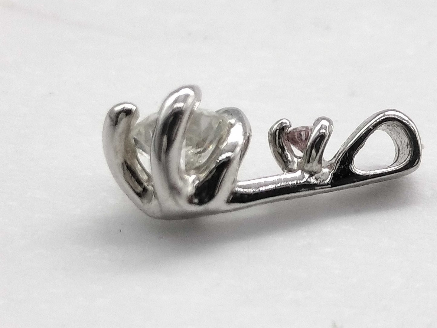 D 0.206ct FD 0.01ct PT900 0.7g Pendant top