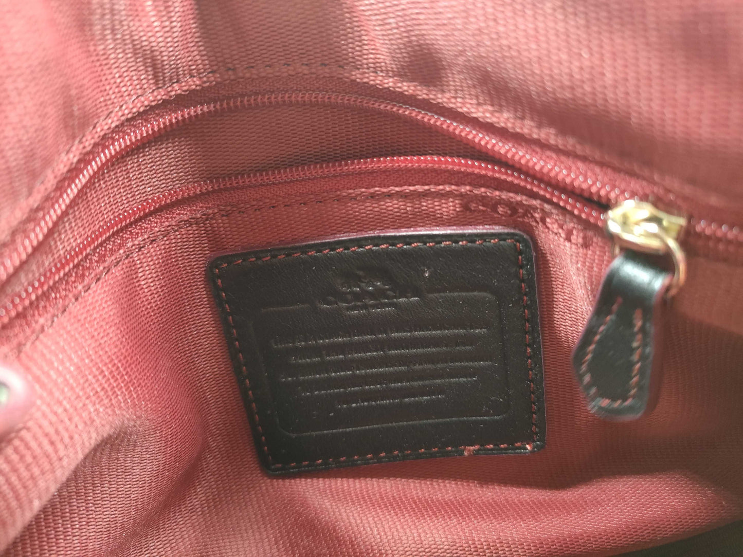 COACH Signature 2-Way Shoulder Bag