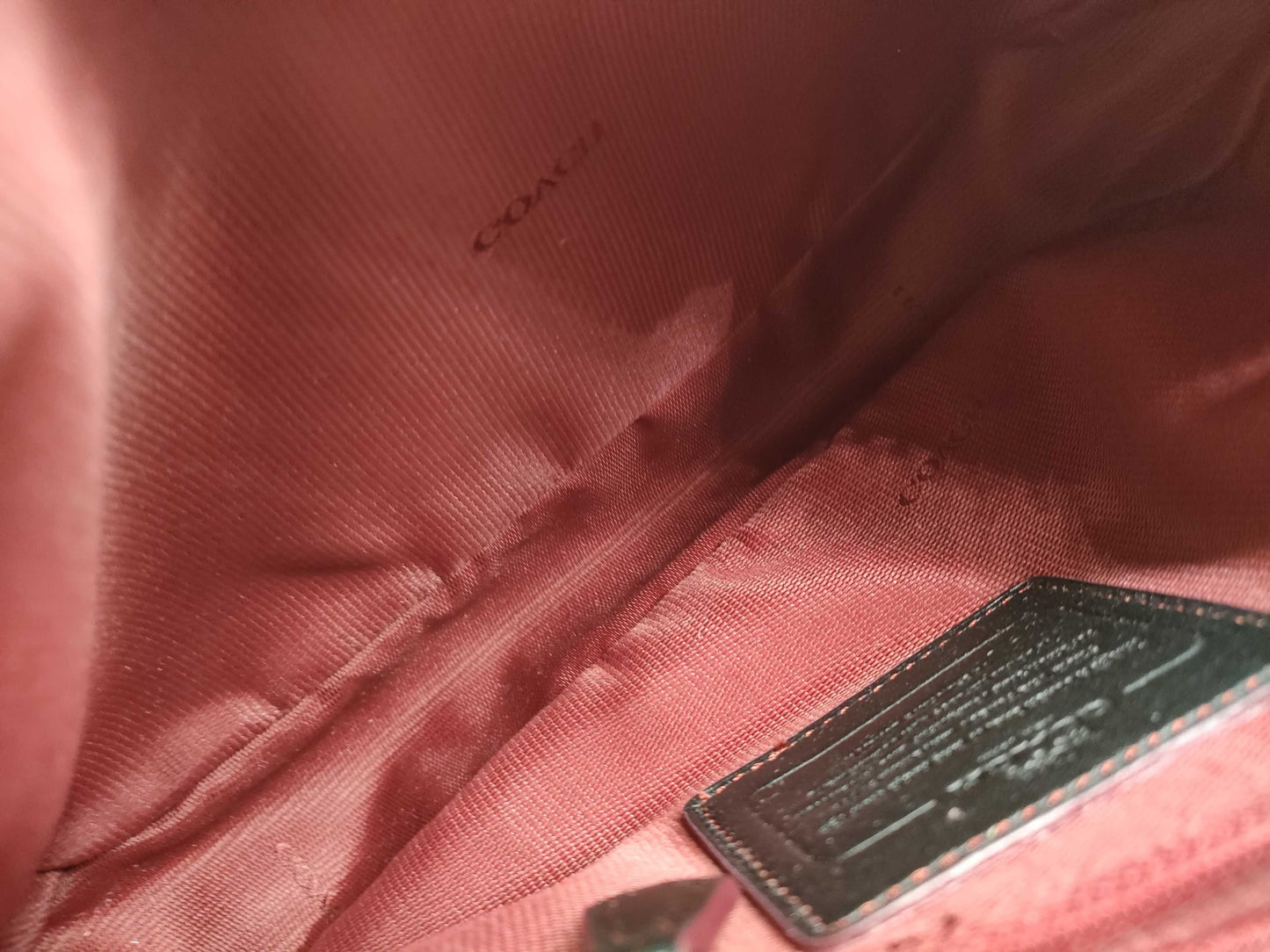 COACH Signature 2-Way Shoulder Bag