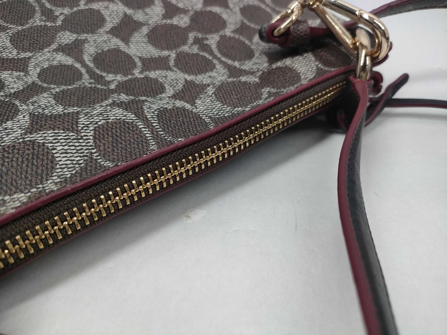 COACH Signature 2-Way Shoulder Bag