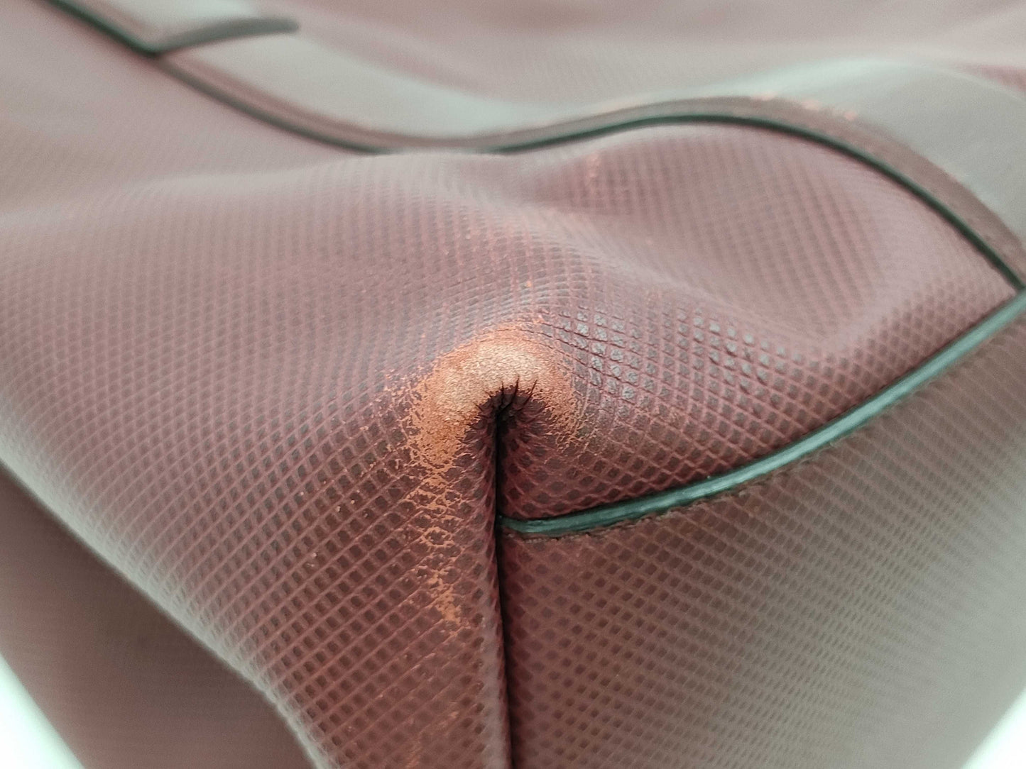 BOTTEGA VENETA Marco Polo Embossed PVC Tote Bag