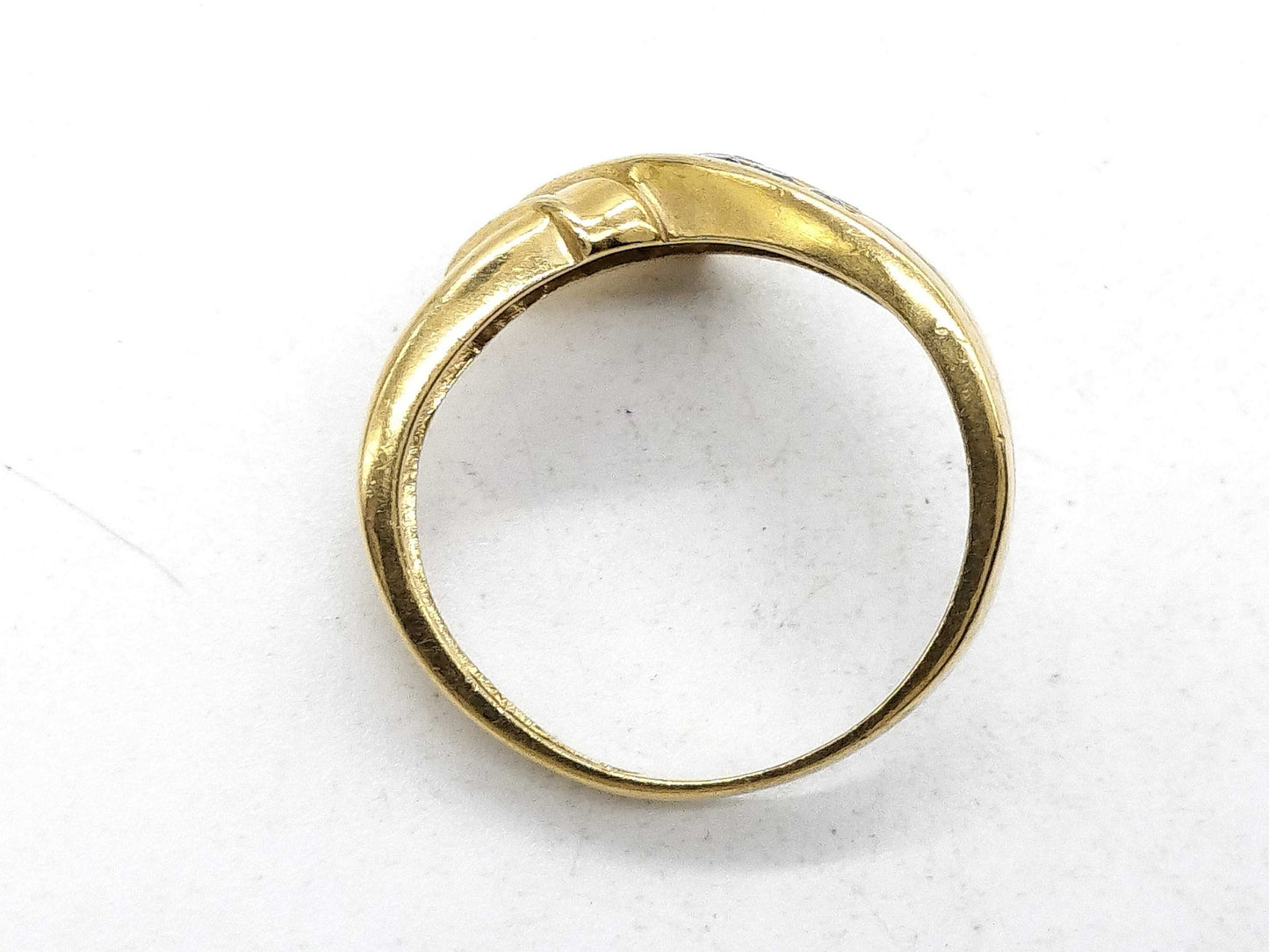 Diamond K18 3.5g Ring