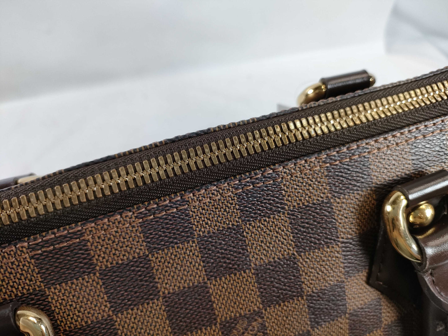 LOUIS VUITTON N51183 Damier Saleya PM Tote Bag