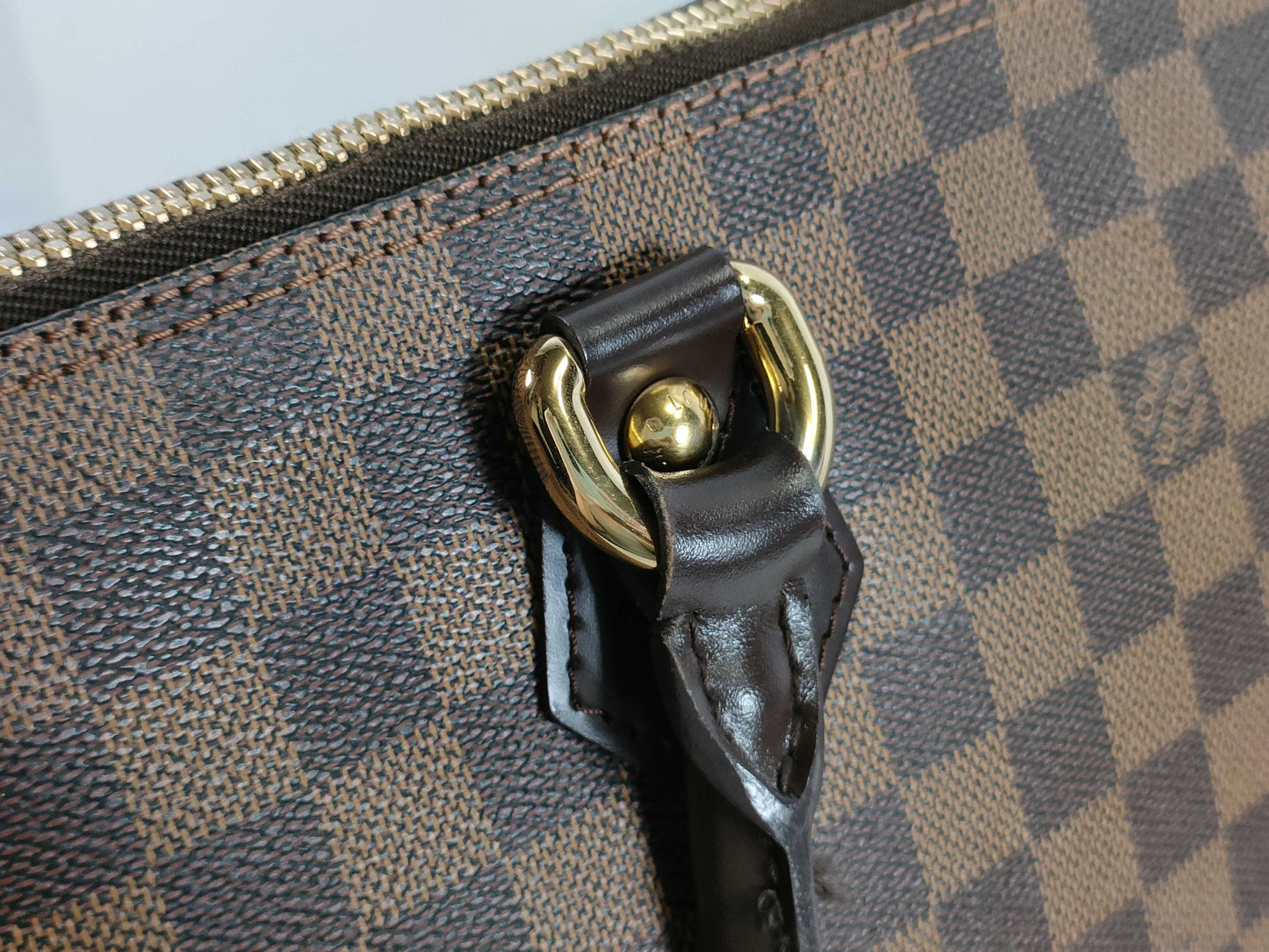 LOUIS VUITTON N51183 Damier Saleya PM Tote Bag